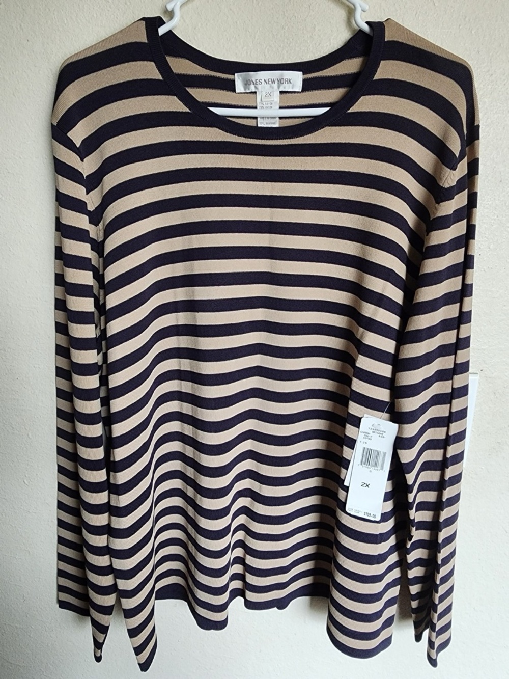 Long sleeve top 2X